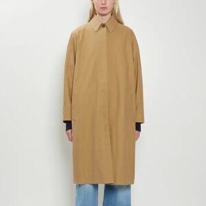 The Row Pluma Cotton-Cashmere Coat